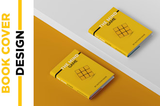 create a custom book cover design or ebook cover design