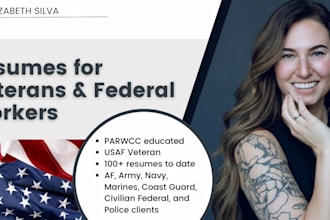 build a civilian resume for transitioning military veterans