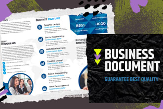 do business document creation, fillable pdf form and business contract