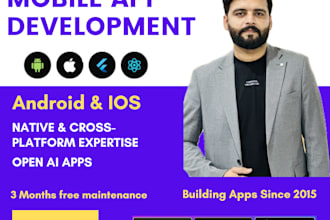 do professional android, ios, and hybrid app development services