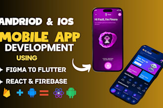 do web and mobile app development android ios flutter developer
