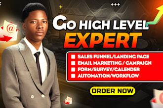 gohighlevel landing page gohighlevel sales funnel go high level website expert