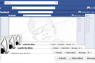 design a professional Facebook covers
