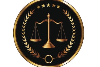 make good looking unique law and order logo for your company