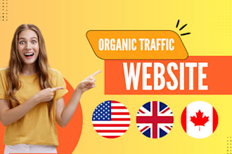 do website traffic USA UK