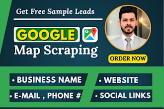scrape google maps data for business leads with emails
