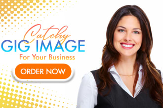 design fiverr gig thumbnail and fiverr gig image