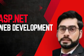fix and develop the asp dot net mvc core web app for you