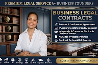 draft cross border contracts and provide expert legal review