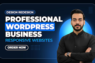 design or redesign wordpress websites