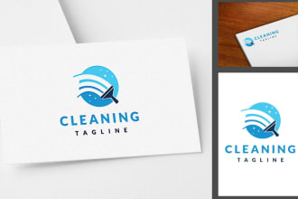 design a logo for cleaning service business