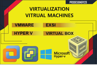 setup and fix esxi, vmware, virtual box, vsphere and hyper v