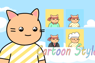 do unique cartoon character nft art collection
