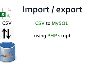 import csv file to mysql database