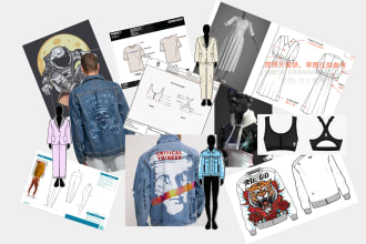 make fashion collection and techpacks