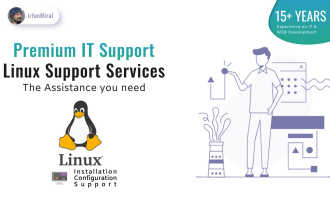 install, configure, support apps, services  on linux distros