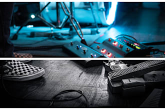 retouch pictures of bands and live concerts