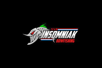 design bowfishing team logo