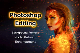 do any image photoshop editing and portrait photo wedding retouching