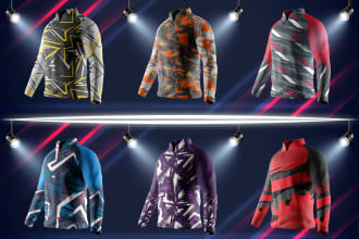 do custom jersey design and tshirt design