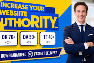 increase domain rating ahrefs DR domain authority moz da majestic tf