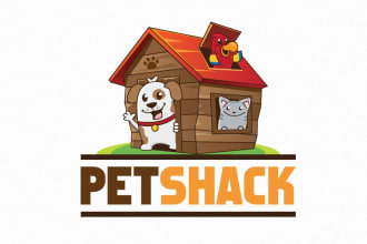 do make an awesome pet care logo within 14 hours