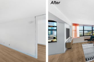 do virtual staging, virtual furniture, and virtual renovation