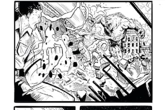 write a comic book script for you