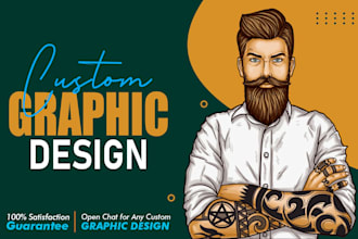 do any graphic design, image editing, digital art, redesign, photoshop work