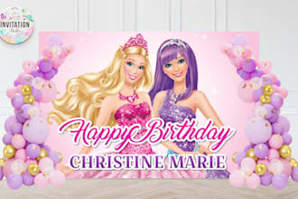 customize backdrop for any occasions
