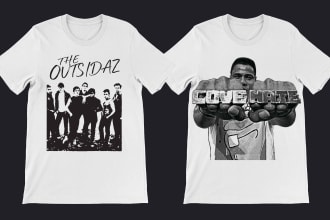 do vector halftone t shirt design and color separation