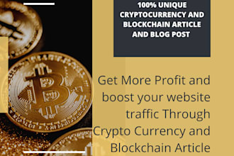 write crypto, blockchain, metaverse and nft content
