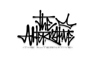 design handwritten logo or graffiti handstyle