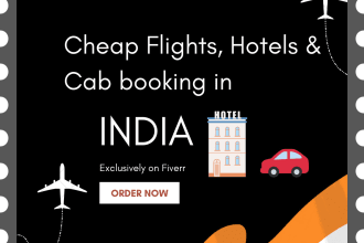 book cheap flights, stays and cab in india