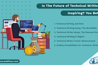 be your technical content writer