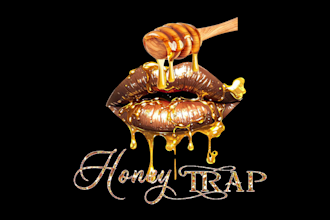 do feminine lip gloss nails eyelashes hair and beauty logo