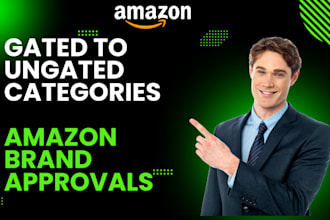do gated to ungated categories amazon, brand approvals