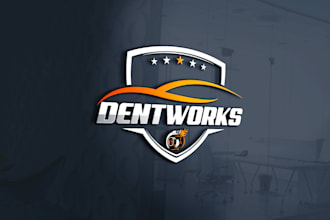 create auto dealership, car logo, car detailing, auto repair and automotive