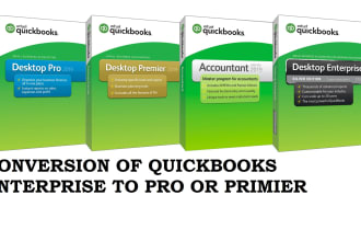 downgrade convert quickbooks enterprise to pro and premier