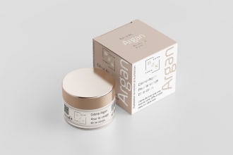 create blank white dieline template for your packaging