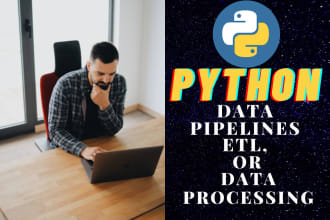create etl pipeline or do data processing