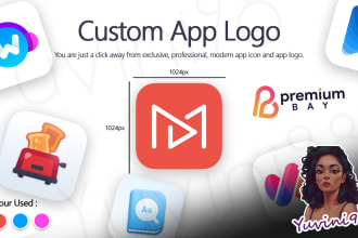 design awesome app icon logo for android and apple ios