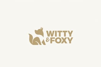 design a luxury dog brand logo