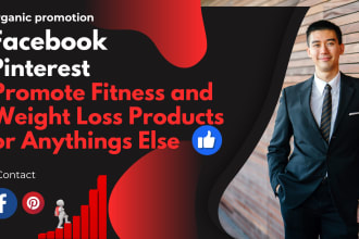promote to 20k facebook group about fitness niche posts