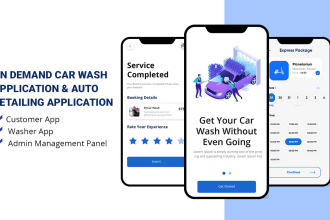 build on demand car wash and cleaning apps