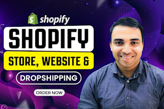 do shopify website development, or build shopify store design