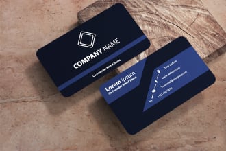 do simple stylish stunning luxury minimalist business card