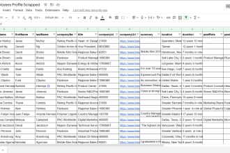 do linkedin scrapping with all required details