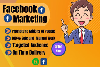 do organic facebook advertising and marketing the USA