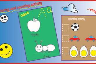 create child worksheet, child activity book, puzzle book